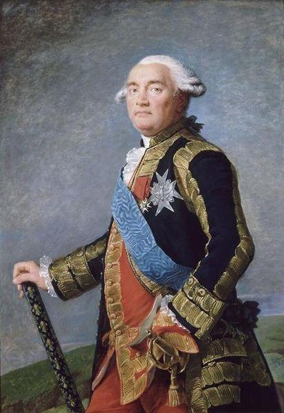 eisabeth Vige-Lebrun Portrait du marechal de Segur oil painting picture